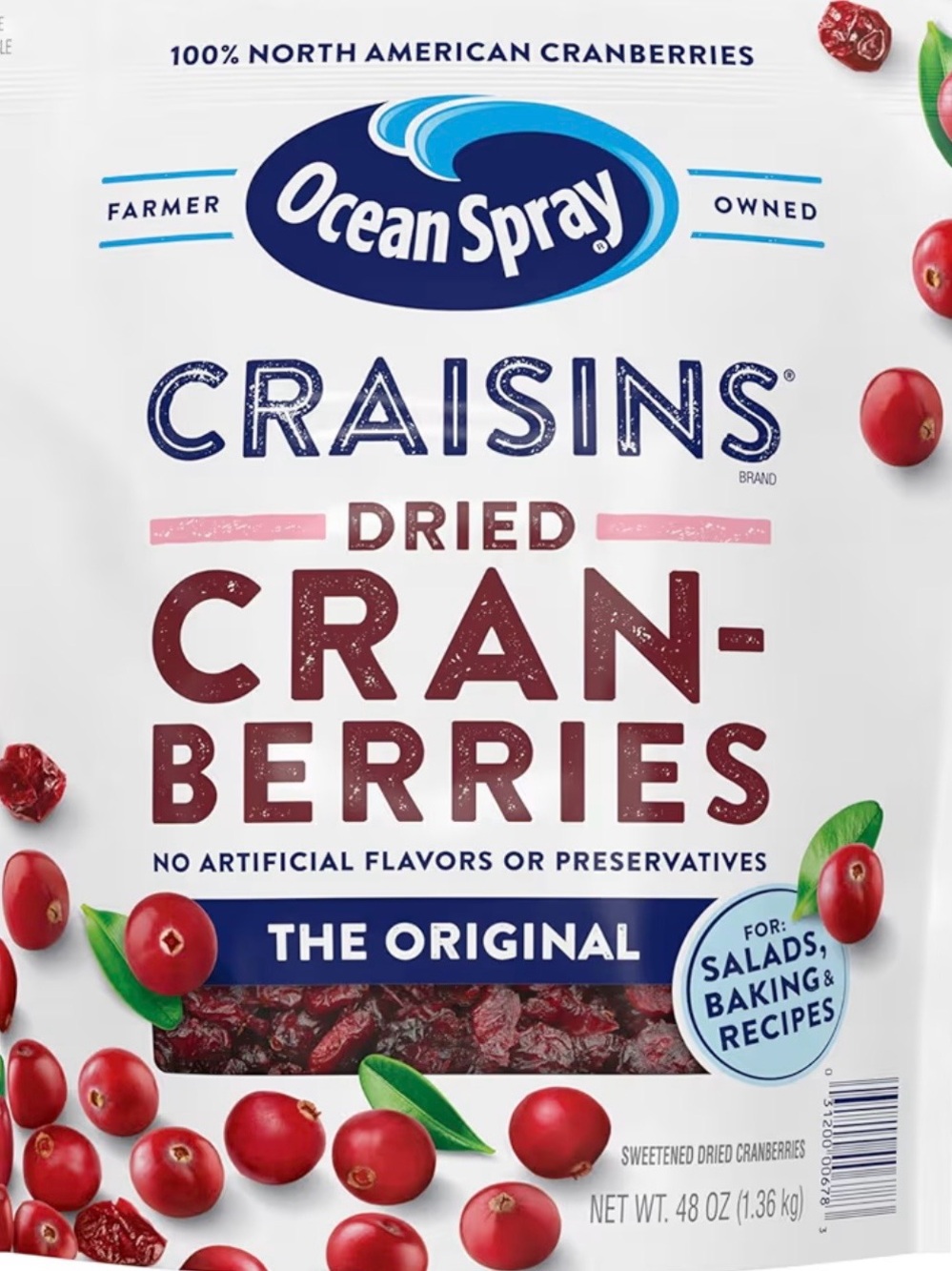 Craisins Dried Cranberries - Original (Red)